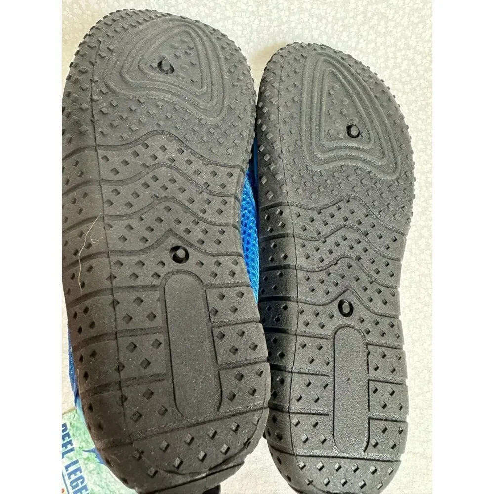 Reel Legends BOY’S Size 4 Blue GULF K Water Shoes